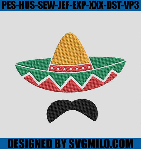    Sombrero-Embroidery-Design