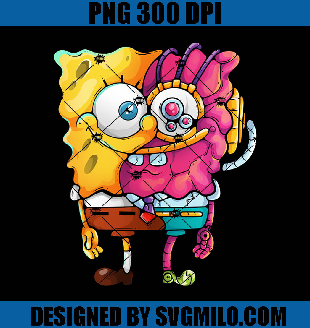 Spongebob Cyborg PNG- Bob PNG
