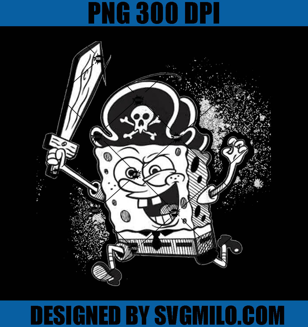 Spongebob PNG-Pirates Bob PNG