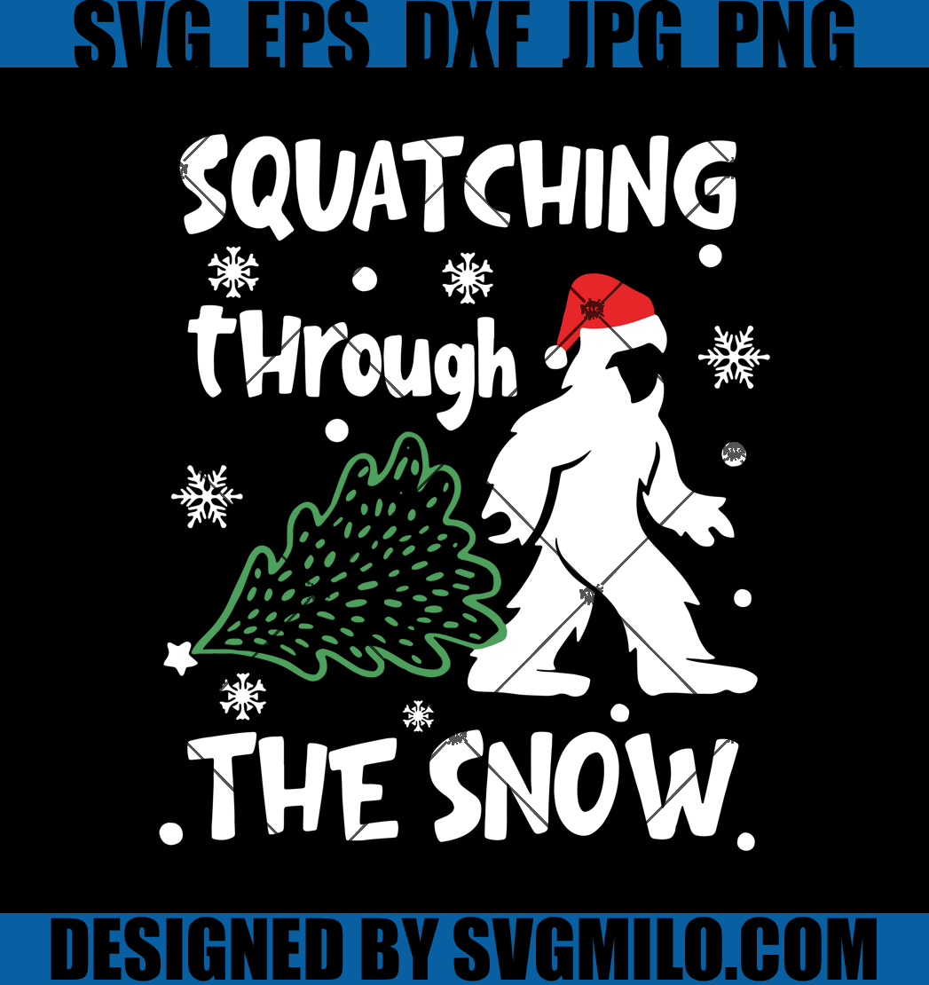 Squatching-Through-The-Snow-Svg_-Christmas-Svg_-Bigfoot-Santa-Svg_-Christmas-Tree-Svg