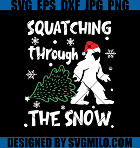 Squatching-Through-The-Snow-Svg_-Christmas-Svg_-Bigfoot-Santa-Svg_-Christmas-Tree-Svg