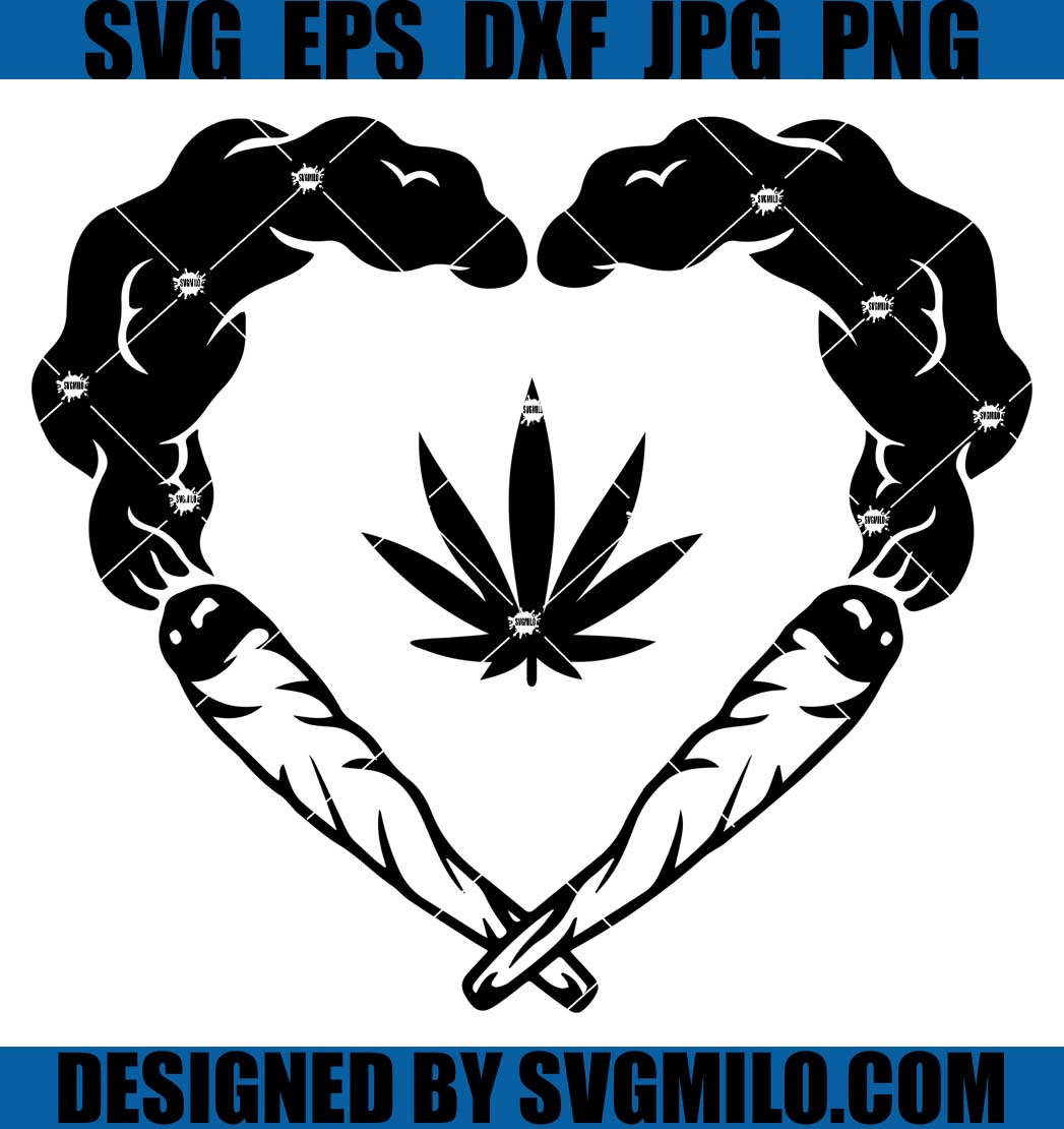 Weed-Svg_-Love-Cannabis-Svg_-Hear-Maijuana-Svg