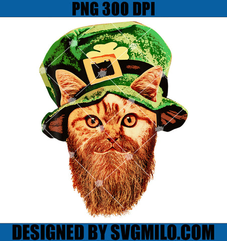 St. Patrick's Day Leprechaun Cat PNG, Cat Patrick PNG