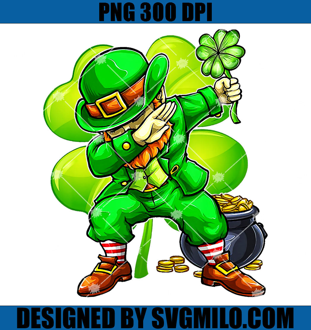 Dabbing Leprechaun St. Patrick's Day' Sticker