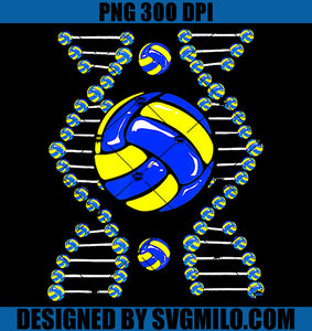 St Patricks Day Volleyball PNG, My Dna Is Volleyball Love Play PNG