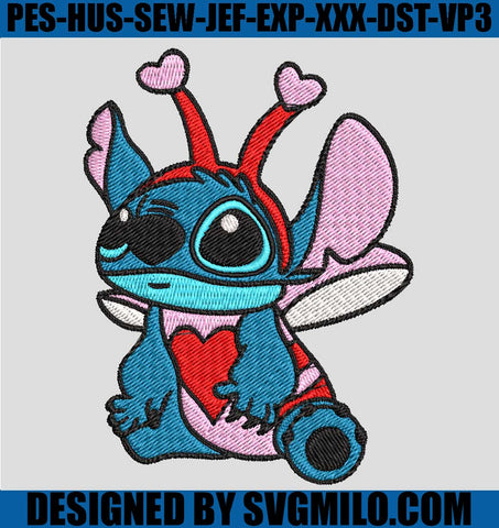 Stitch-Love-Bug-Embroidery-Designs