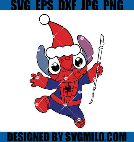 Stitch-Spiderman-Christmas-Svg_-Stitch-Spiderman-Xmas-Svg_-Spiderman-Svg