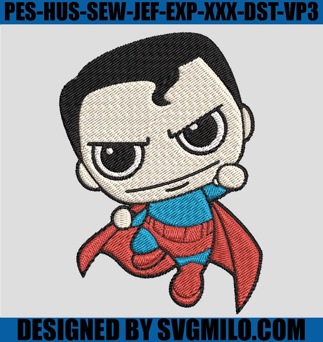 Super-Man-Embroidery-Designs