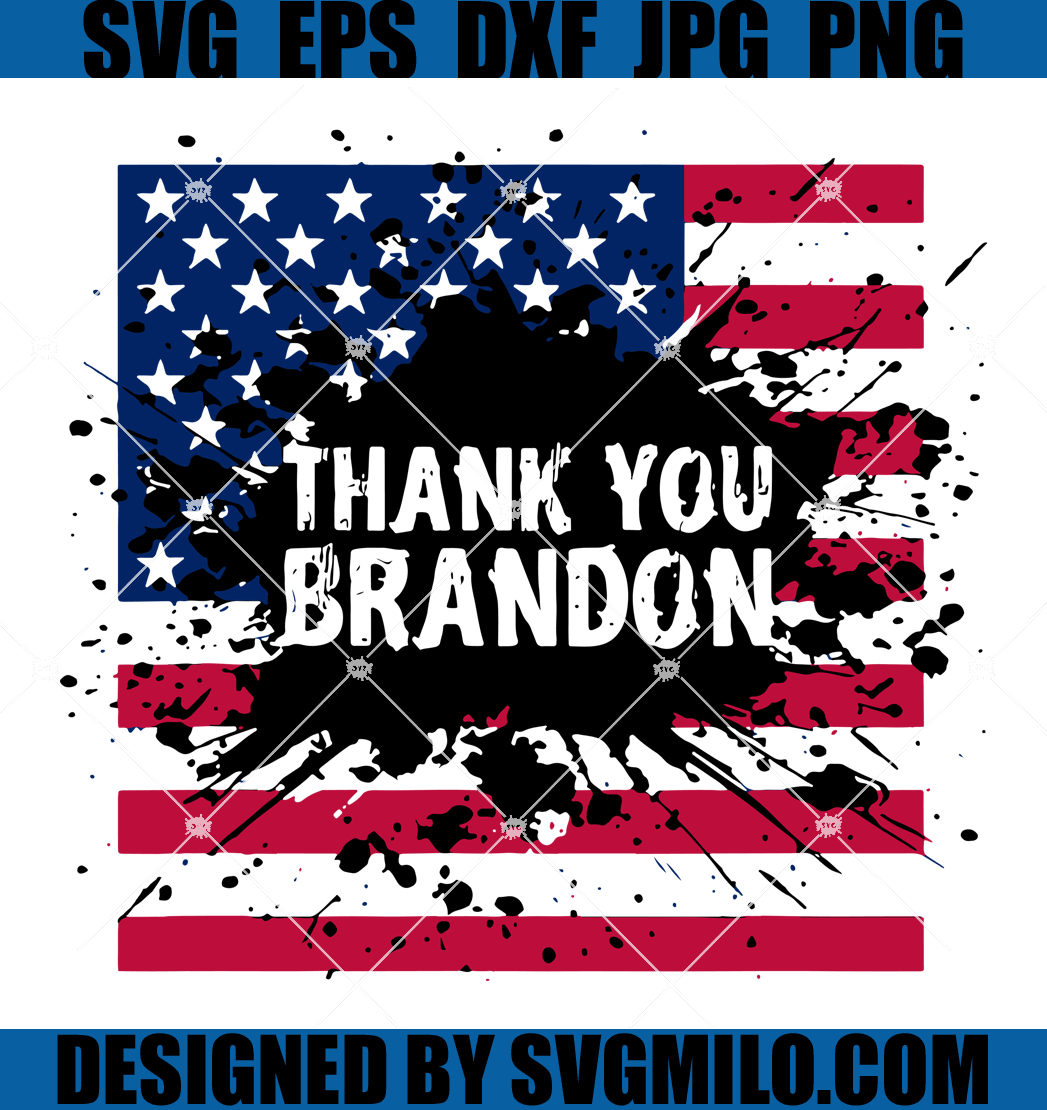 Thank-You-Brandon-Svg-Let's-Go-Brandon-Svg-American-Flag
