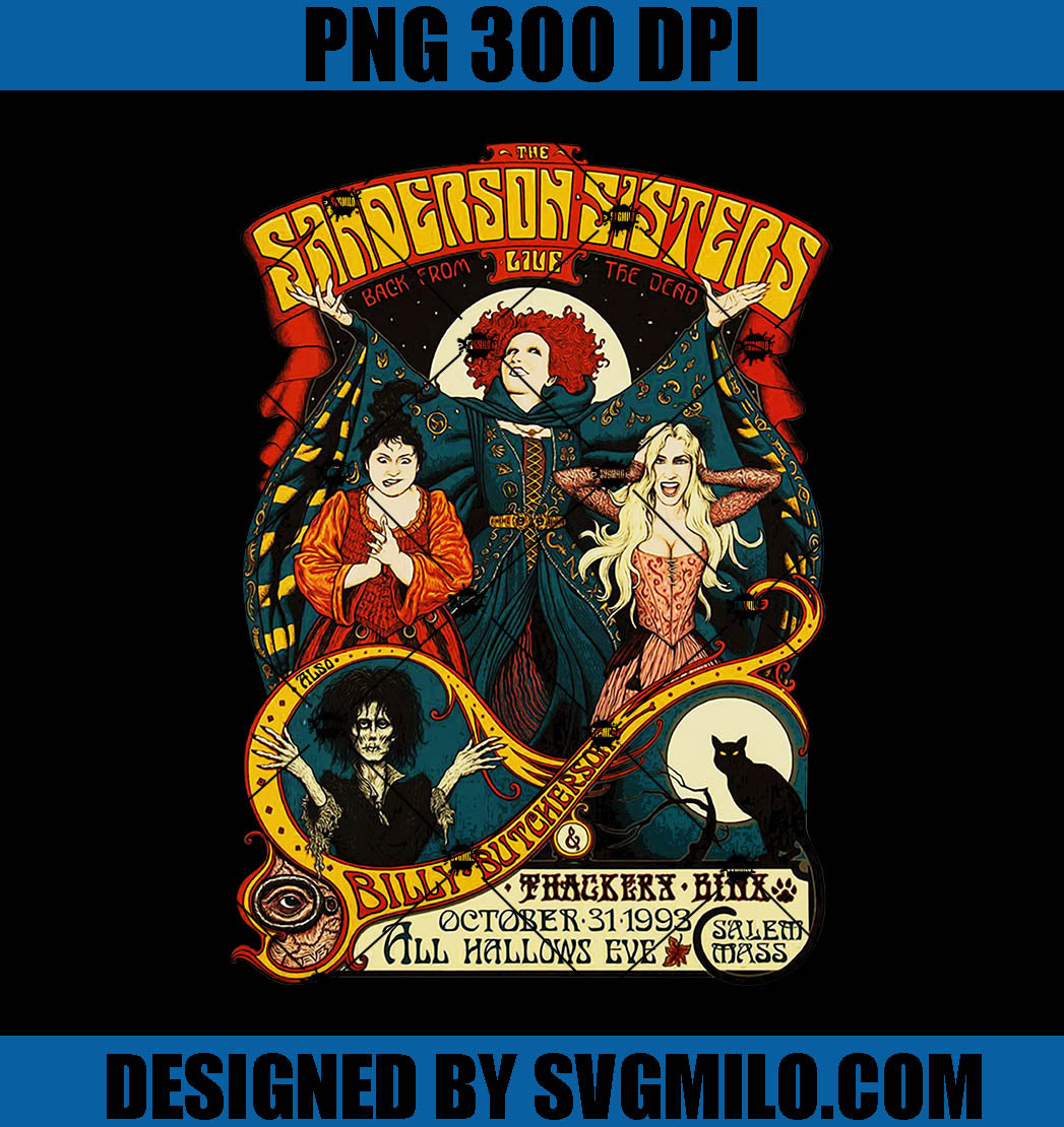 The Sanderson Sister Give PNG, Hocus Pocus PNG