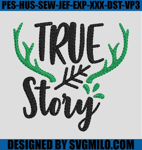 True-Story-Embroidery-Design_-Chirstmas-Deer-Embroidery-Machine-File