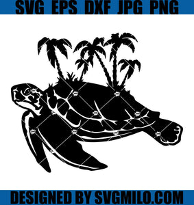 Turtle-Svg_-Sea-Turtle-Svg_-Palm-Svg