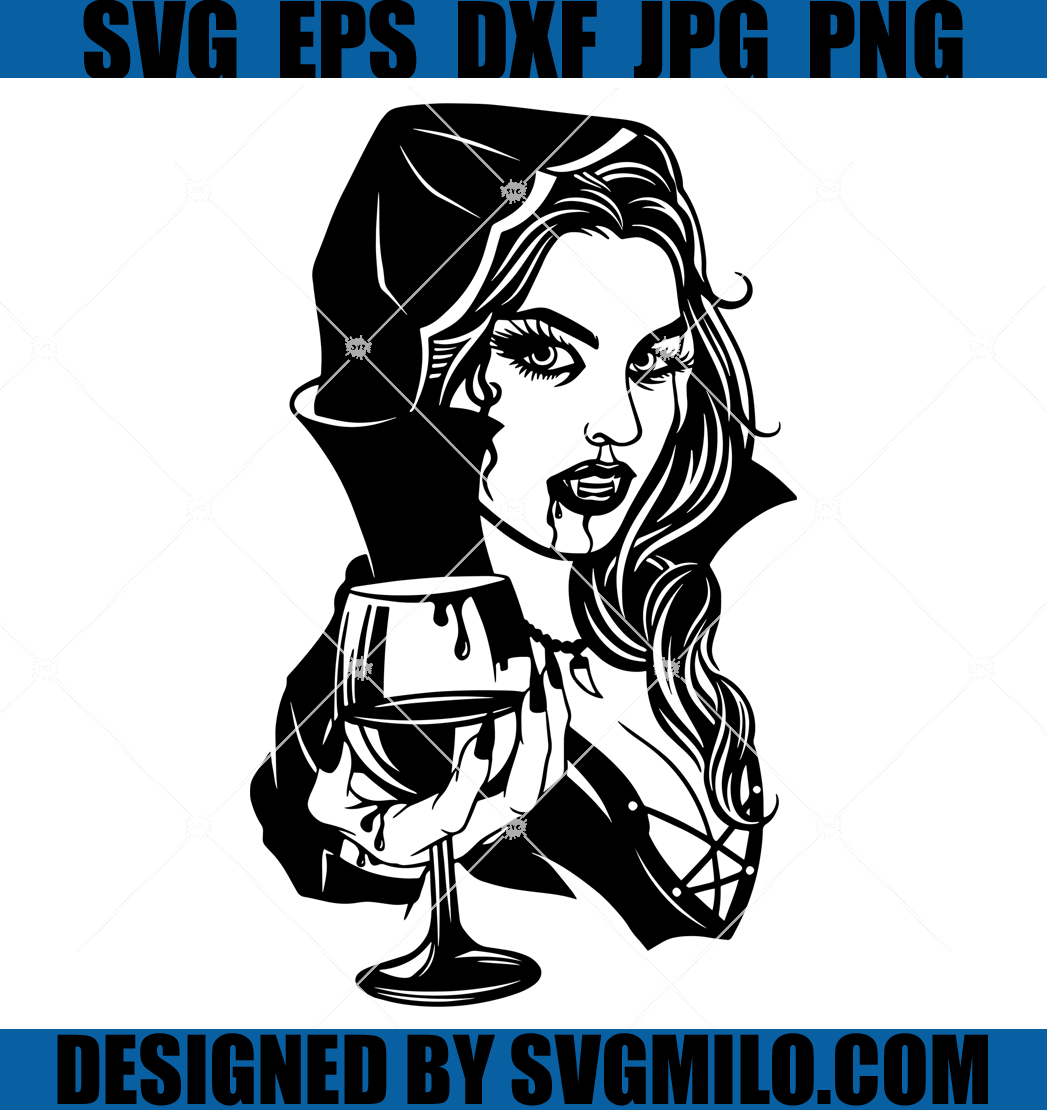 Vampire-SVG-Drink-SVG-Cup-Of-Wine-SVG