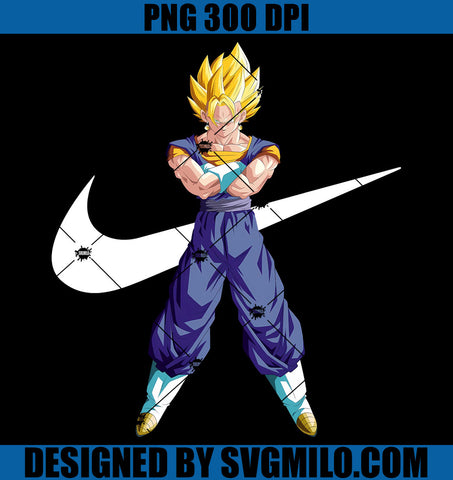 Vegito Nike PNG, Goku Nike PNG, Vegeta Fwoosh PNG