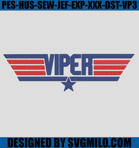 Viper-Embroidery-Design_-Top-Gun-Embroidery-File