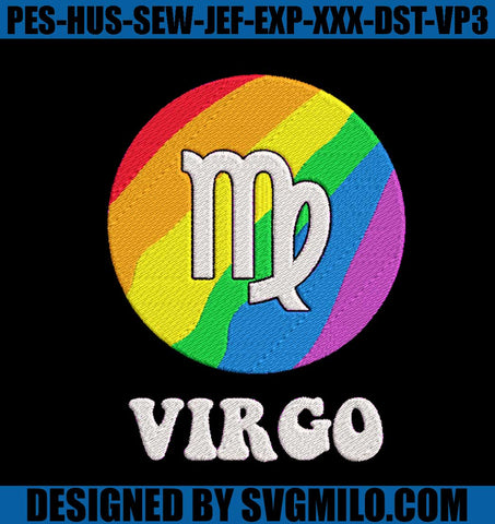 Virgo-LGBT-Pride-Embroidery-Machine-File