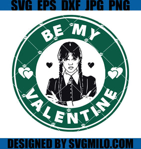 Wednesday-Addams-Be-My-Valentine-SVG_-Wednesday-Valentine-SVG