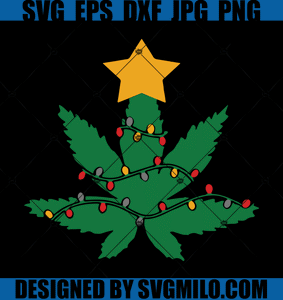Weed-Christmas-Tree-Svg-Cannabis-Christmas-Svg