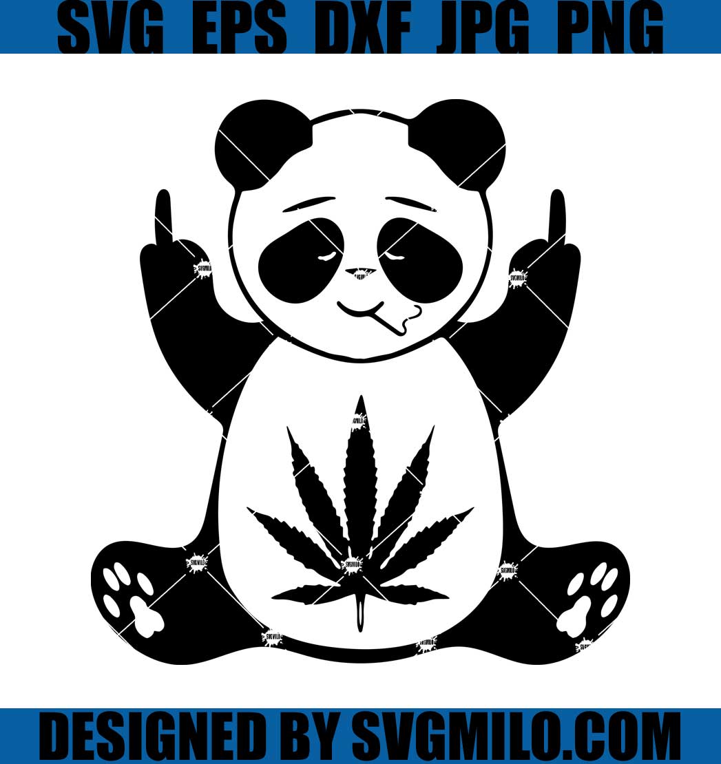 Weed-Panda-Svg_-Cannabis-Svg_-Fuck-Panda-Svg