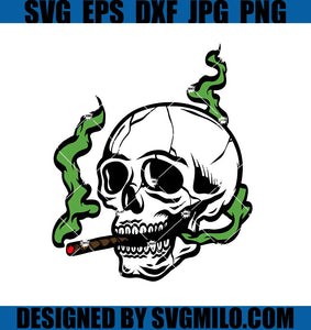 Weed-Skull-Svg_-Skull-Smoking-Svg_-Canabin-Svg