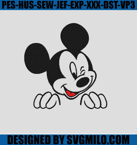 Winking-Mickey-Mouse-Embroidery-Design_-Disney-Embroidery-Design