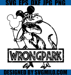 Wrong-Park-Svg_-Disneyland-Svg_-DisneyWorld-_-Jurassic-Park-Svg