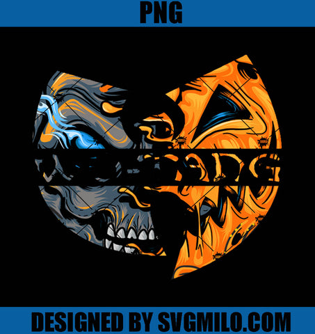 Wutang The Skull PNG- Skull Halloween PNG