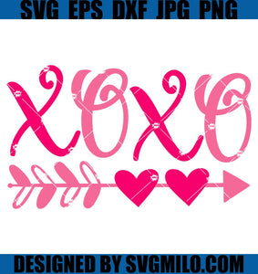 Xoxo-SVG_-Xoxo-With-Arrow-SVG_-Valentine-SVG