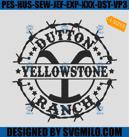 Yellowstone-Dutton-Ranch-Embroidery-Design_-Yellowstone-Cowboy-Embroidery-Design