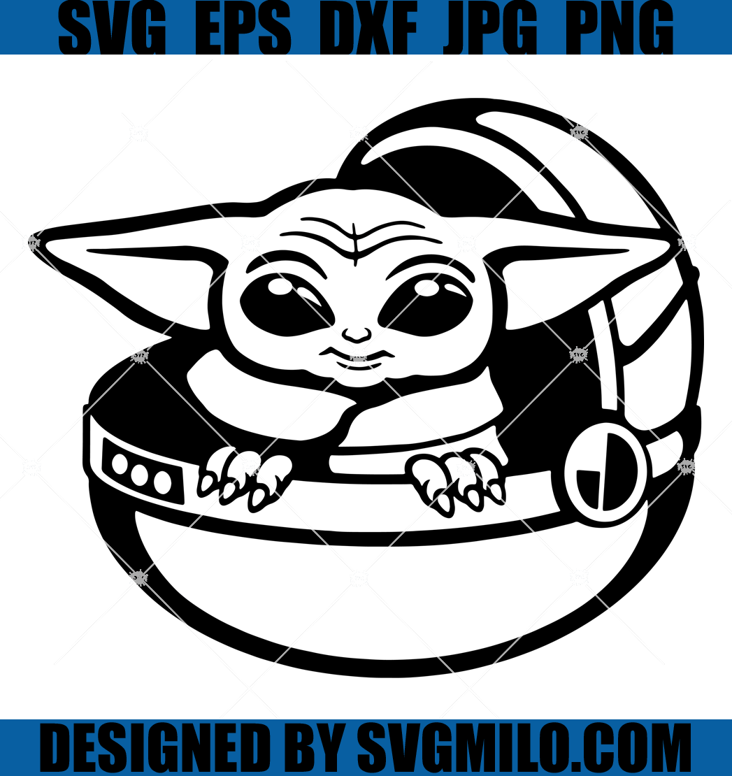 Baby Yoda SVG, Star War SVG, Galaxy SVG SVG PNG DXF EPS JPG Cricut Silhouette - SVGMILO