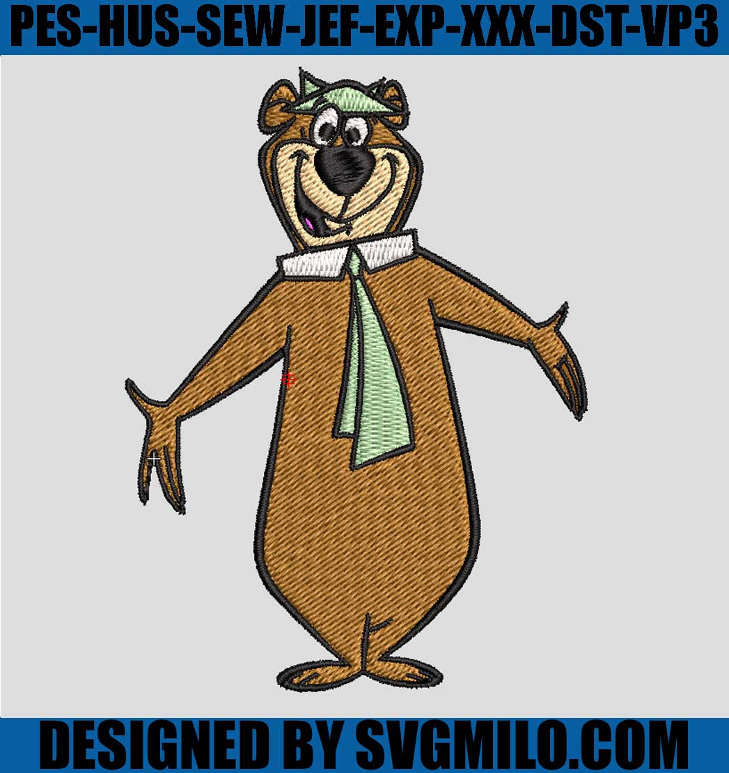 Yogi-Bear-Embroidery-Design