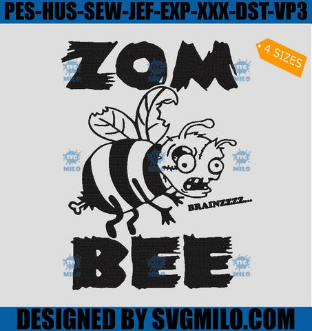 Zom-Bee-Embroidery-Design_-Bee-Halloween-Embroidery-Design