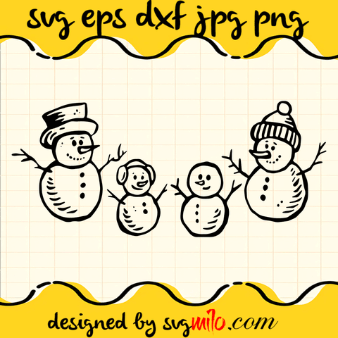 Christmas-Snowman-Family-SVG-Christmas-SVG