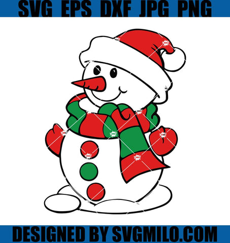 Santa-Snowman-Svg_-Simple-Snowman-Svg_-Let-It-Snowman-Svg