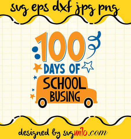 100-Days-Of-School-Busing-SVG-Teacher-SVG-School-SVG