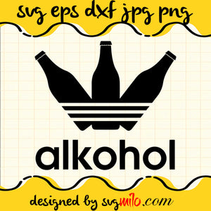 Alkohol SVG PNG DXF EPS Cut Files For Cricut Silhouette,Premium quality SVG - SVGMILO