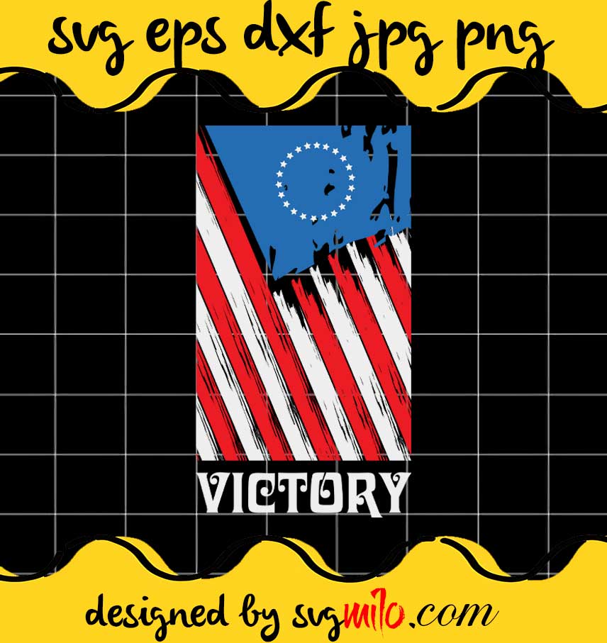 American Victory cut file for cricut silhouette machine make craft handmade - SVGMILO