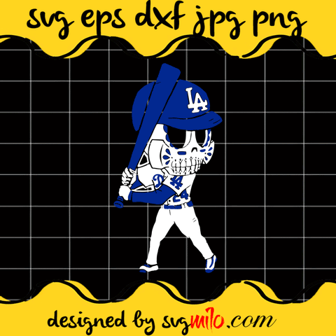 Baseball SVG, Bleed Blue SVG, Halloween SVG, EPS, PNG, DXF, Premium Quality - SVGMILO