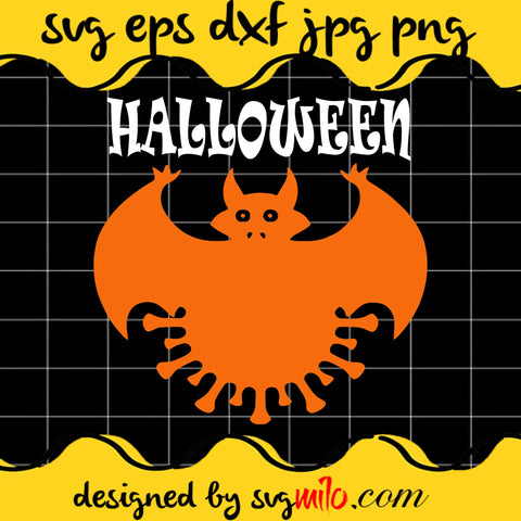Bat Halloween SVG PNG DXF EPS Cut Files For Cricut Silhouette,Premium quality SVG - SVGMILO