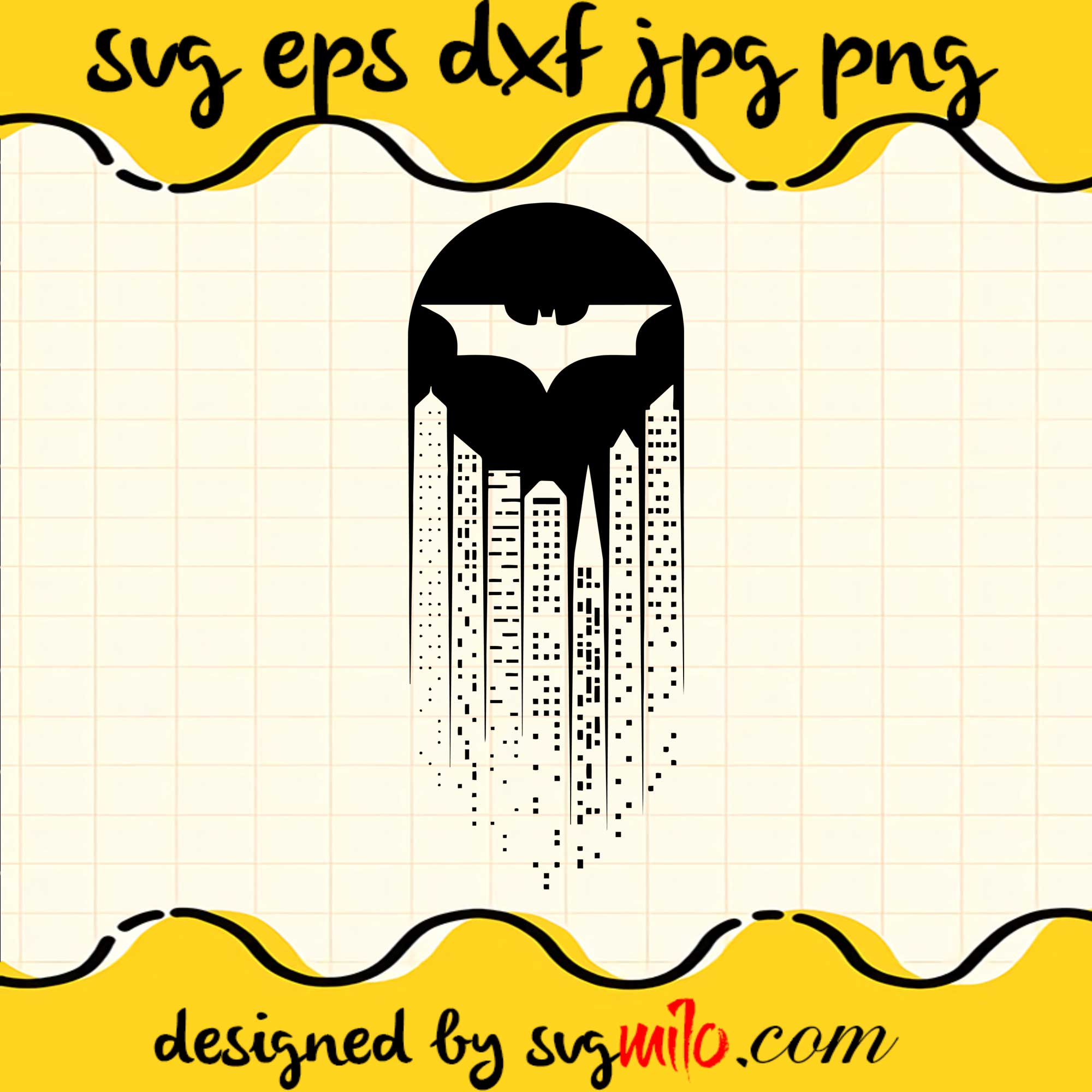 Batman SVG, EPS, PNG, DXF, Premium Quality - SVGMILO