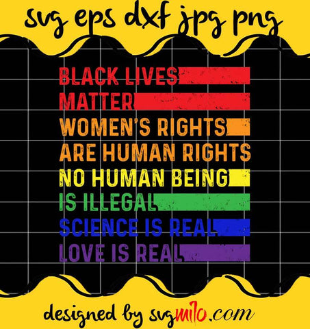 Black Lives Matter Women_s Rights Are Human Right File SVG PNG EPS DXF – Cricut cut file, Silhouette cutting file,Premium quality SVG - SVGMILO