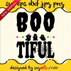 Bootiful Halloween Ghost Costume File SVG Cricut cut file, Silhouette cutting file,Premium quality SVG - SVGMILO