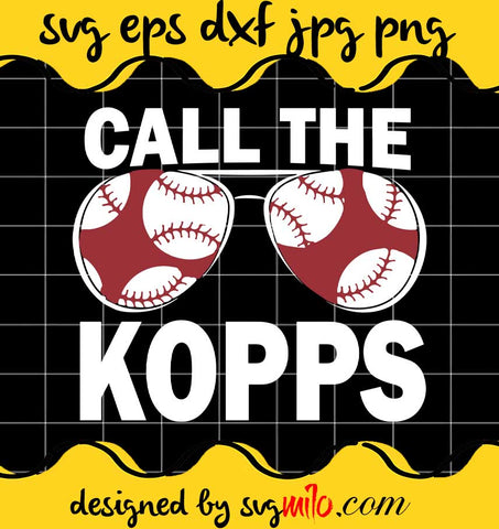 Call The Kopps Baseball File SVG PNG EPS DXF – Cricut cut file, Silhouette cutting file,Premium quality SVG - SVGMILO