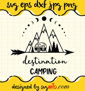 Camping Quotes cut file for cricut silhouette machine make craft handmade - SVGMILO