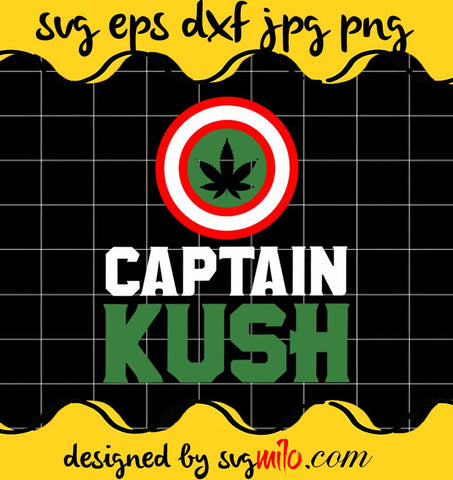 Captain Kush Marijuana Cannabis WeedPot Ganja Stone cut file for cricut silhouette machine make craft handmade - SVGMILO