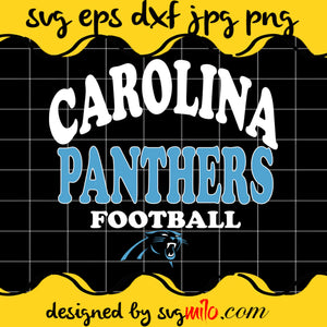 Carolina Panthers Football File SVG Cricut cut file, Silhouette cutting file,Premium quality SVG - SVGMILO