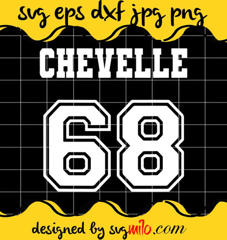 Chevelle 68 1968 Old School File SVG PNG EPS DXF – Cricut cut file, Silhouette cutting file,Premium quality SVG - SVGMILO