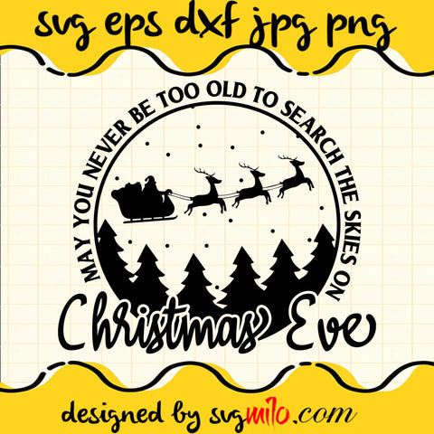Christmas Eve Cricut cut file, Silhouette cutting file,Premium Quality SVG - SVGMILO