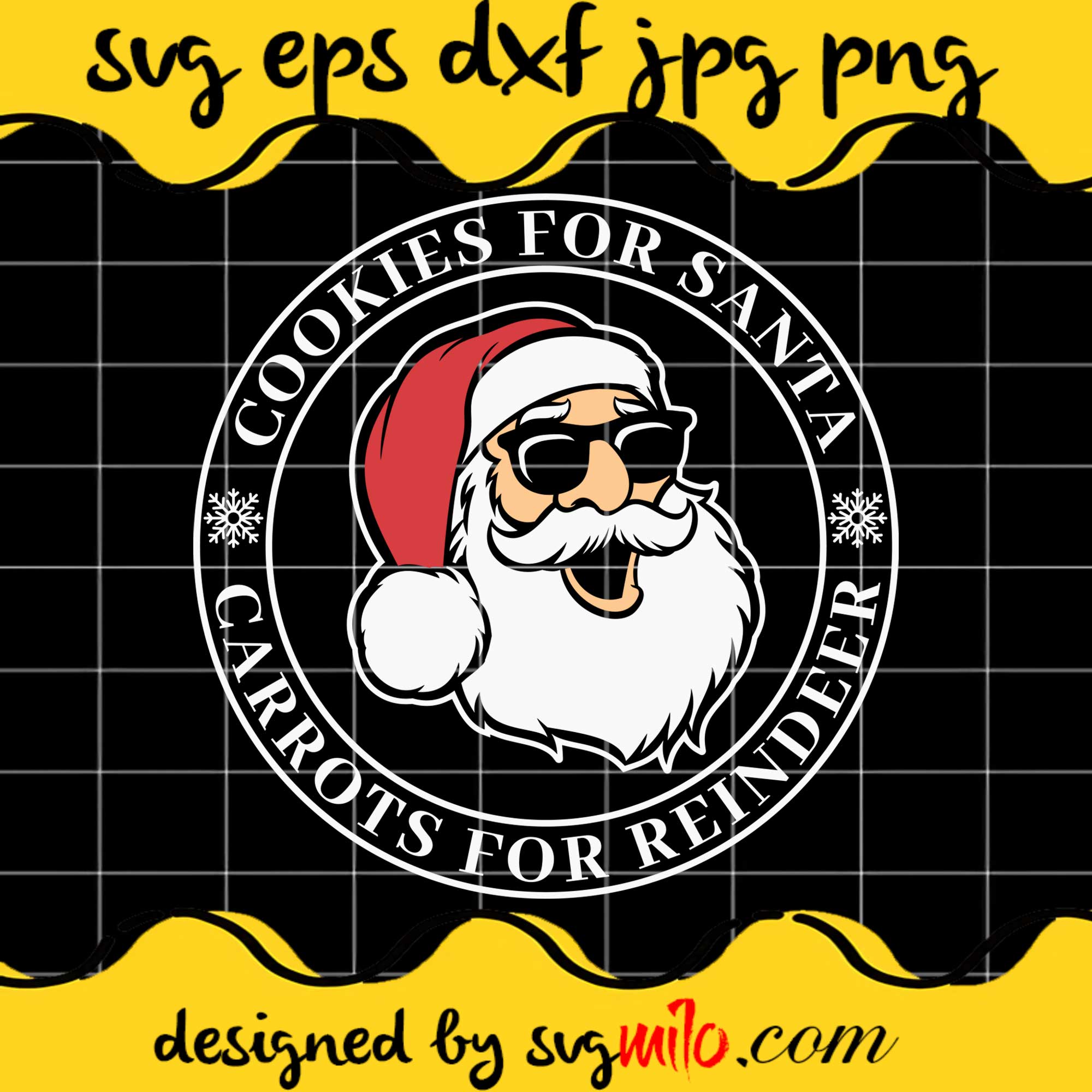 Cookies For Santa Carrots For Cricut cut file, Silhouette cutting file,Premium Quality SVG - SVGMILO