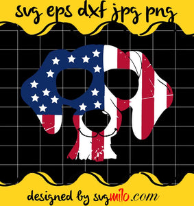 Dachshund - Happy 4th of July cut file for cricut silhouette machine make craft handmade - SVGMILO